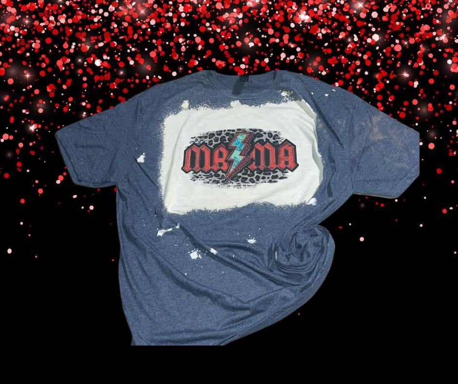 Mama bleached tee
