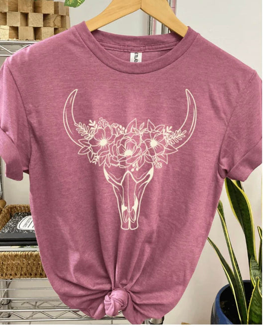 BULL SKULL TEE